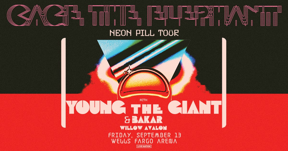 Cage The Elephant: Neon Pill Tour